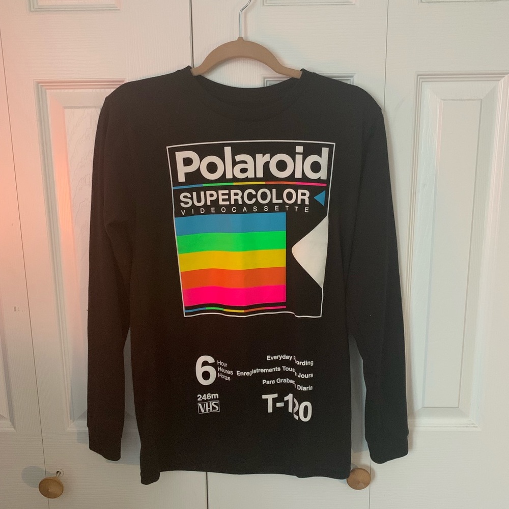 Polaroid long sleeve tee